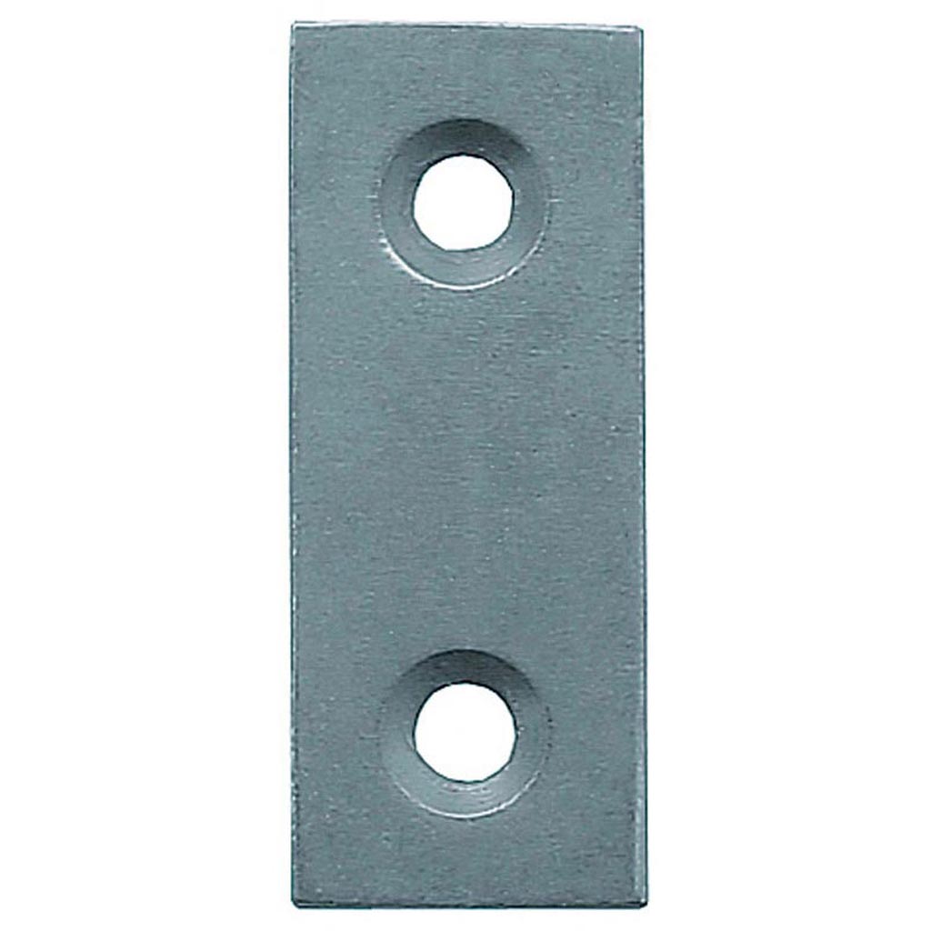 Placa fixare t1 50 x 16 x 2 mm zincat alb