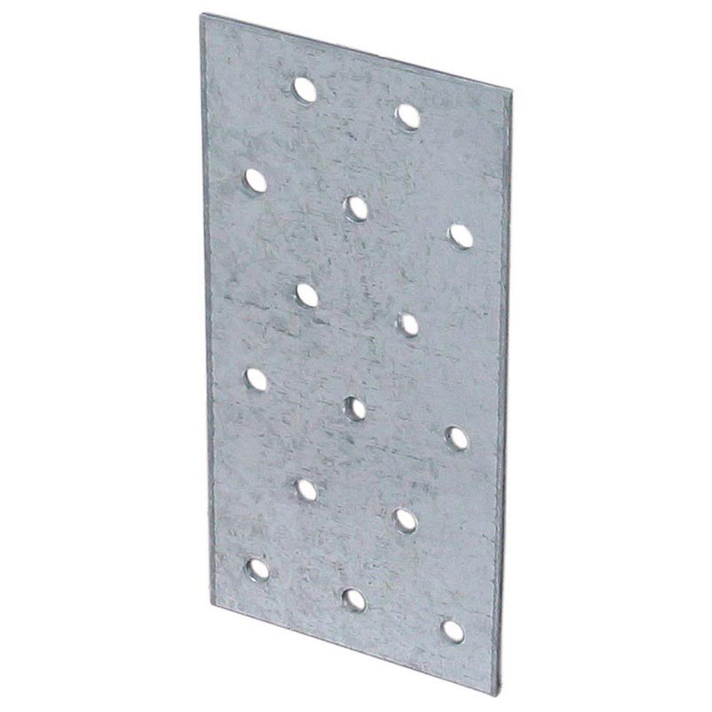 Placa fixare t1 40 x 100 x 2 mm zincat alb