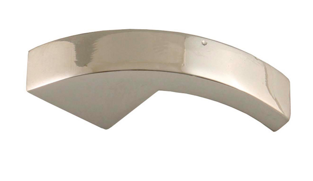Buton usa stil M4, 35 x 8 x 20 mm, metal, crom 
