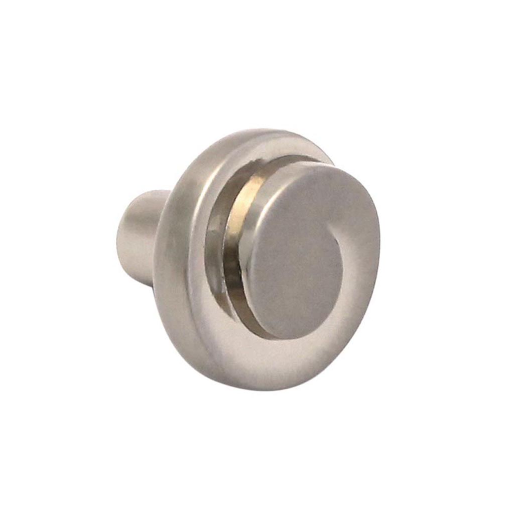 Buton usa stil M4, 29 x 25 mm, metal, argintiu 