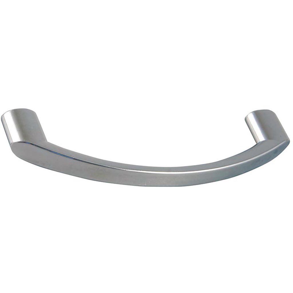 Maner mobila metalic 486.78, filet gaura M4, 128 mm, crom lucios