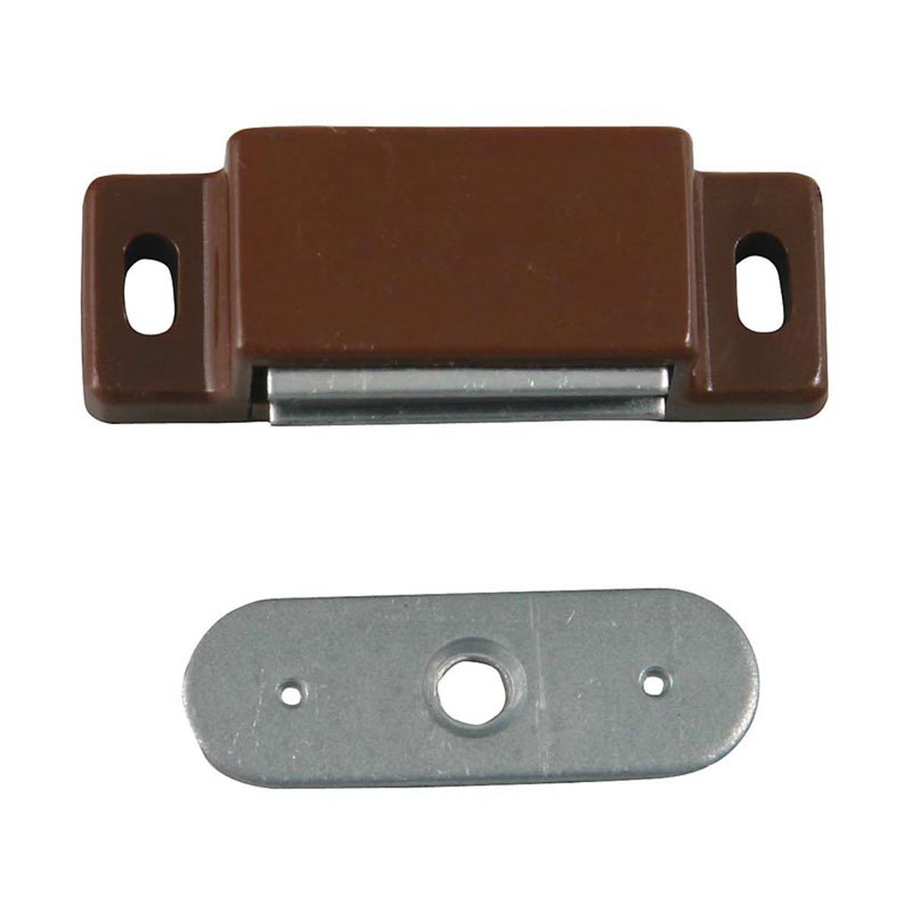 Opritor magnetic usa mobilier, maro, 4 bucati 