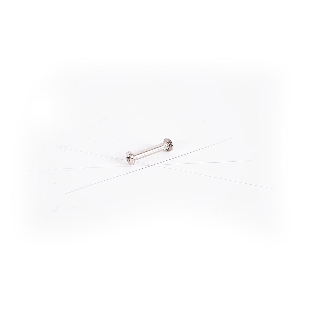 Set conector tip T cu surub SEA, 6.4 x 5 x 30mm, nichelat, 8 buc