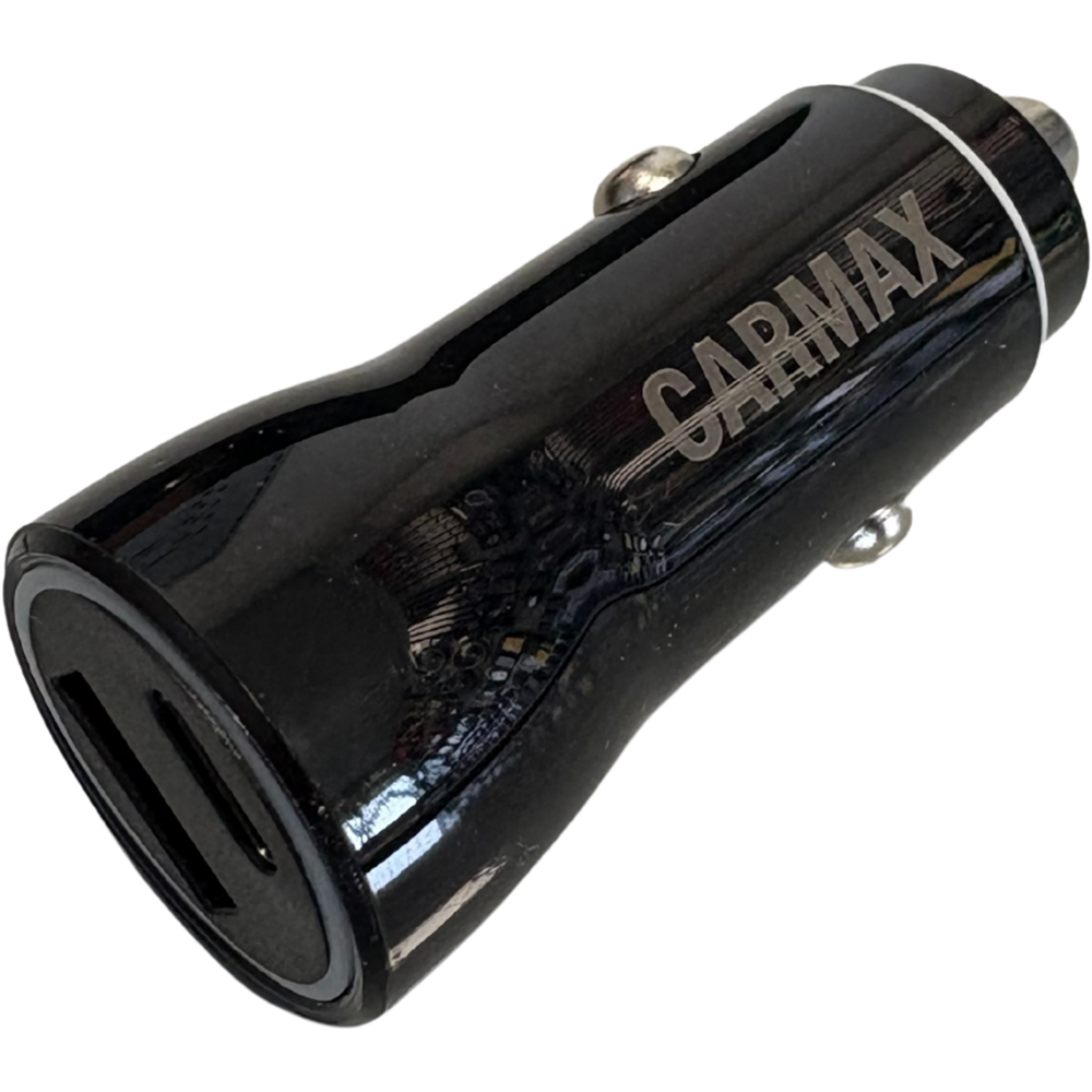 Incarcator auto CARMAX, 48W, USB-A, USB Type-C, PD, Qualcomm Quick Charge 3.0, negru