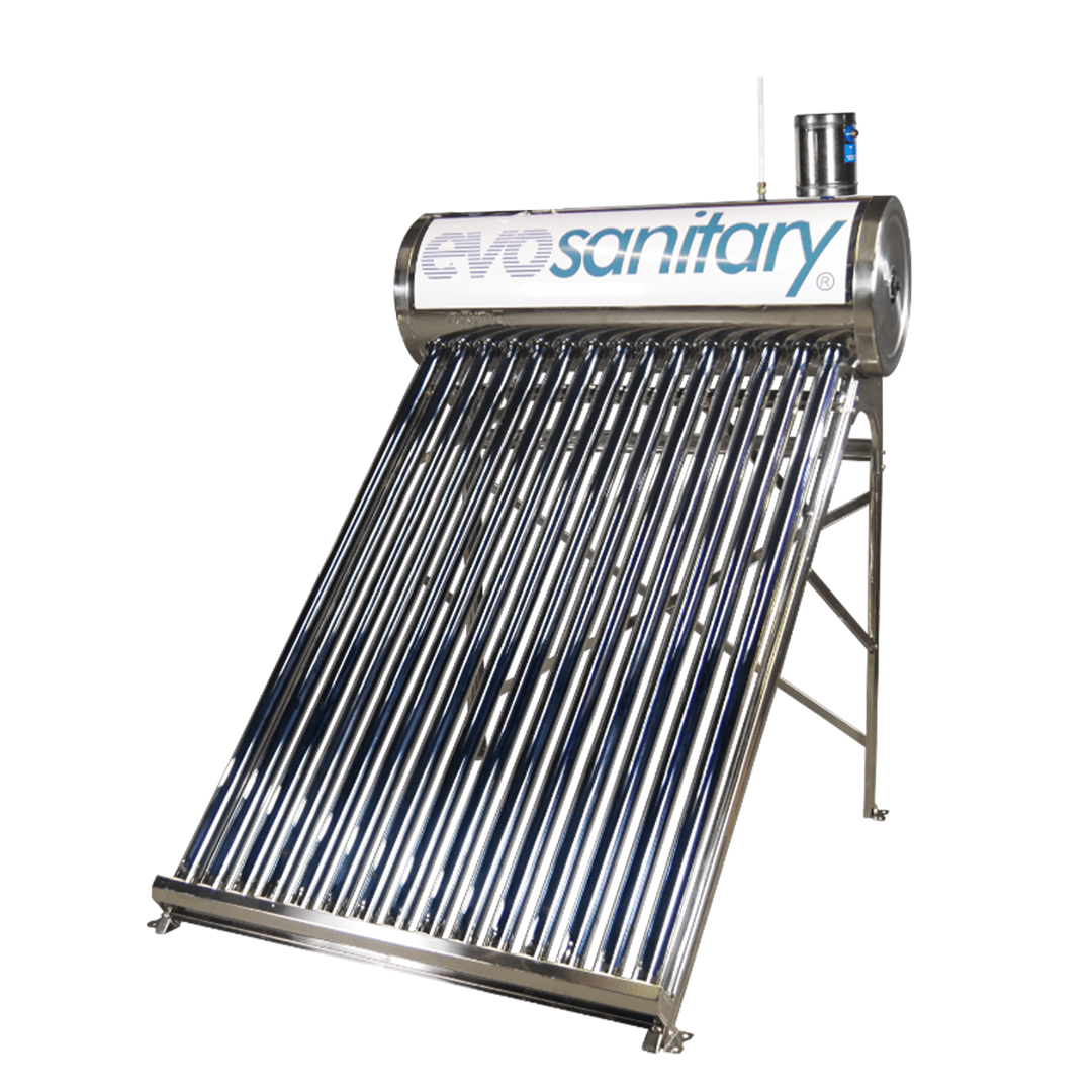 Panou solar nepresurizat, volum rezervor 122L, 15 tuburi  Evosanitary 