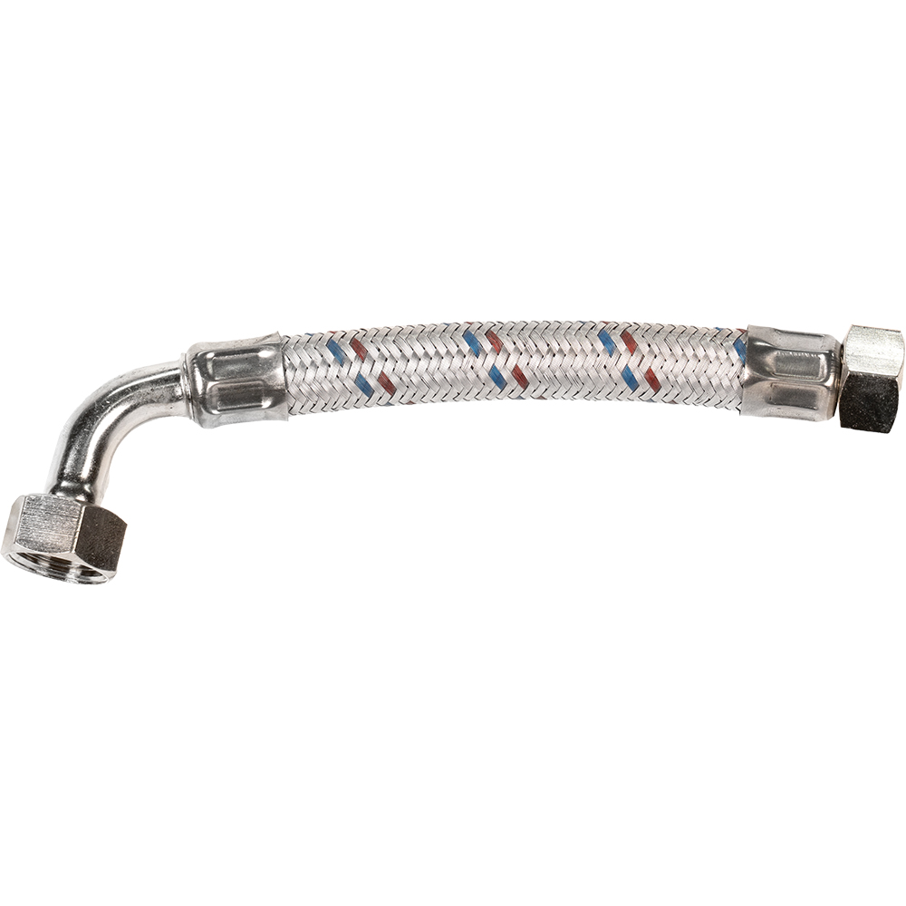 Racord flexibil inox EVOTOOLS pentru hidrofor, 1/2", FI-FI, 14 cm