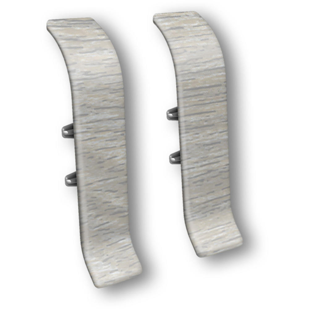 Element imbinare KN59, PVC, 5.9 x 2 cm, 2 bucati, frasin gri