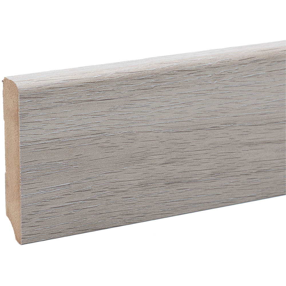 Plinta HA80-8000, MDF, 206 x 8 x 1.6 cm, stejar periat