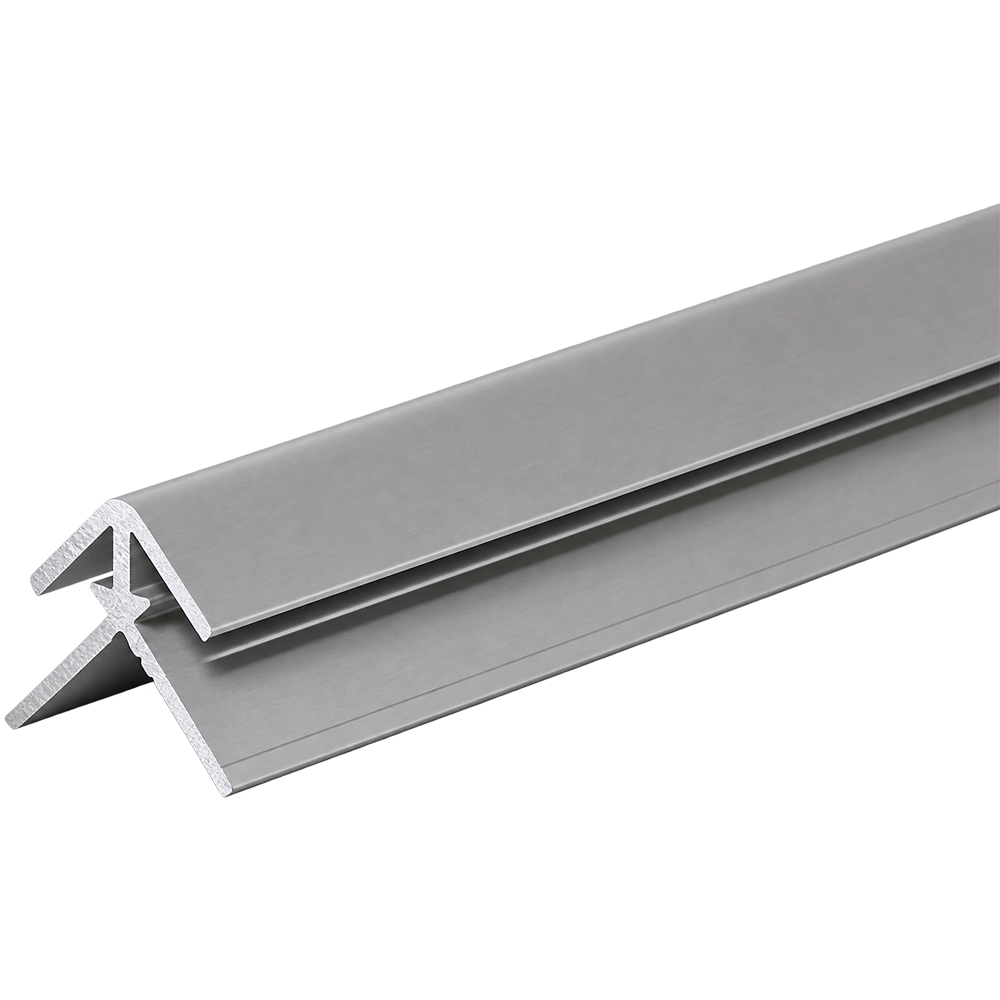 Profil colt exterior Wood Class WP3434-02, 270 x 1.1 cm, 18 mm, aluminiu, argintiu