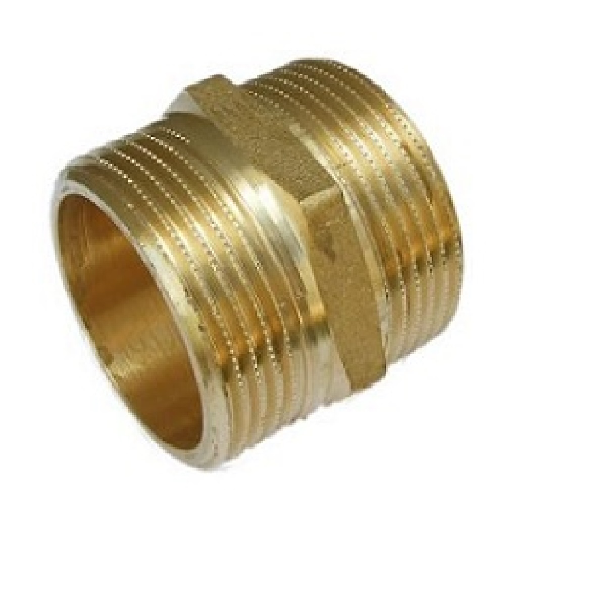 Niplu egal SONTEC, exterior-exterior, 1/4", alama, auriu
