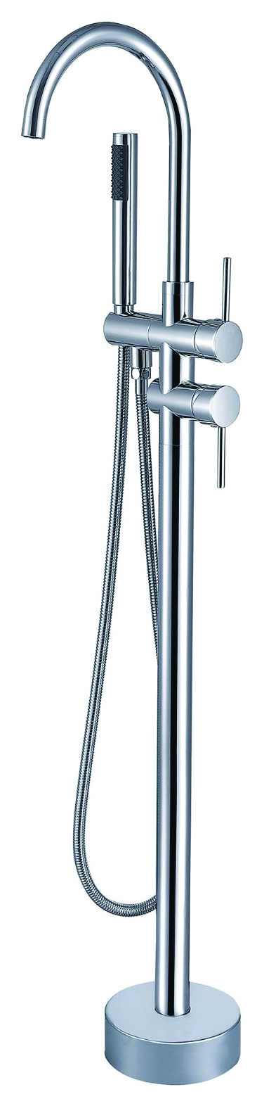 Baterie cada freestanding Axys, alama, crom