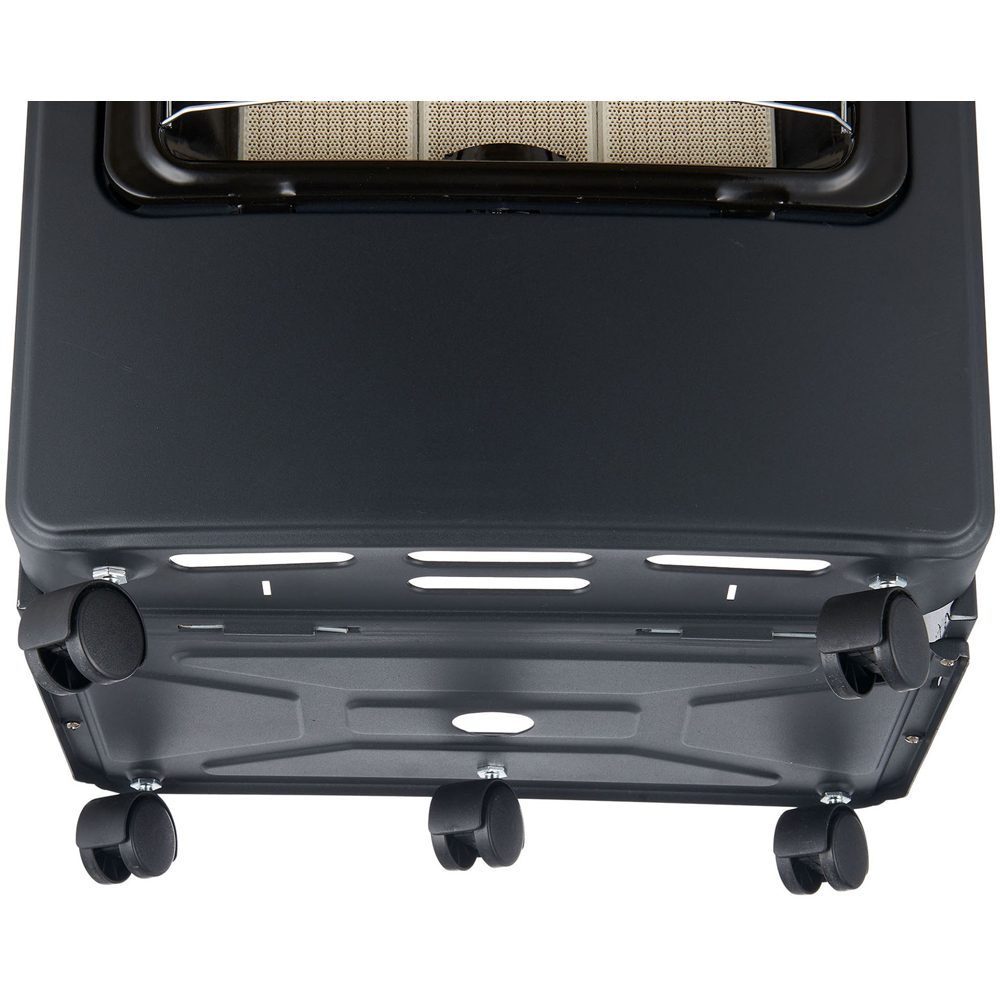 Soba mobila pe gaz si curent electric Reecomer ST-GE-F, 4.2 / 1.2 kW, 42 x 36 x 73 cm, negru