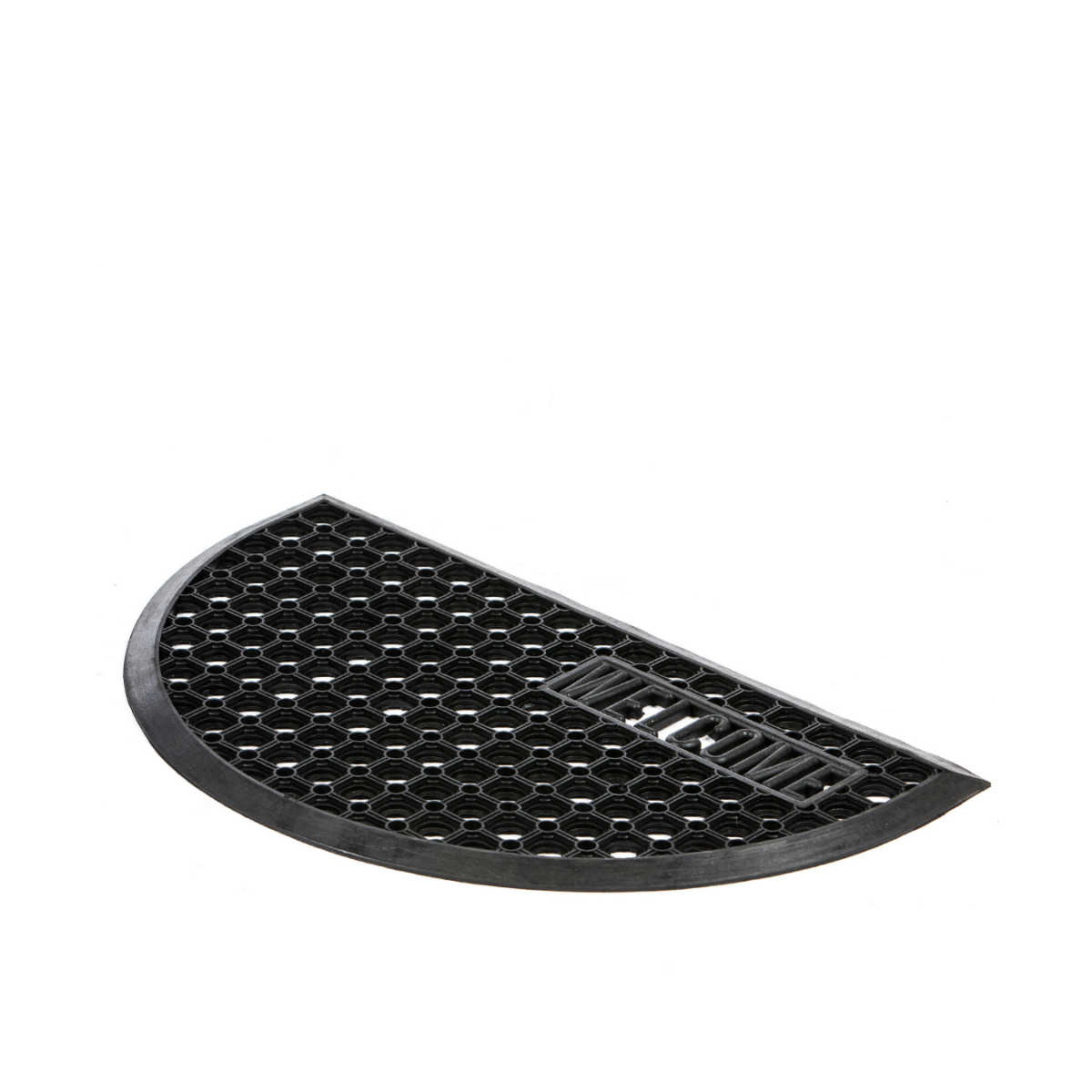 Covoras intrare UNIC SPOT, 45 x 75 cm, cauciuc, negru