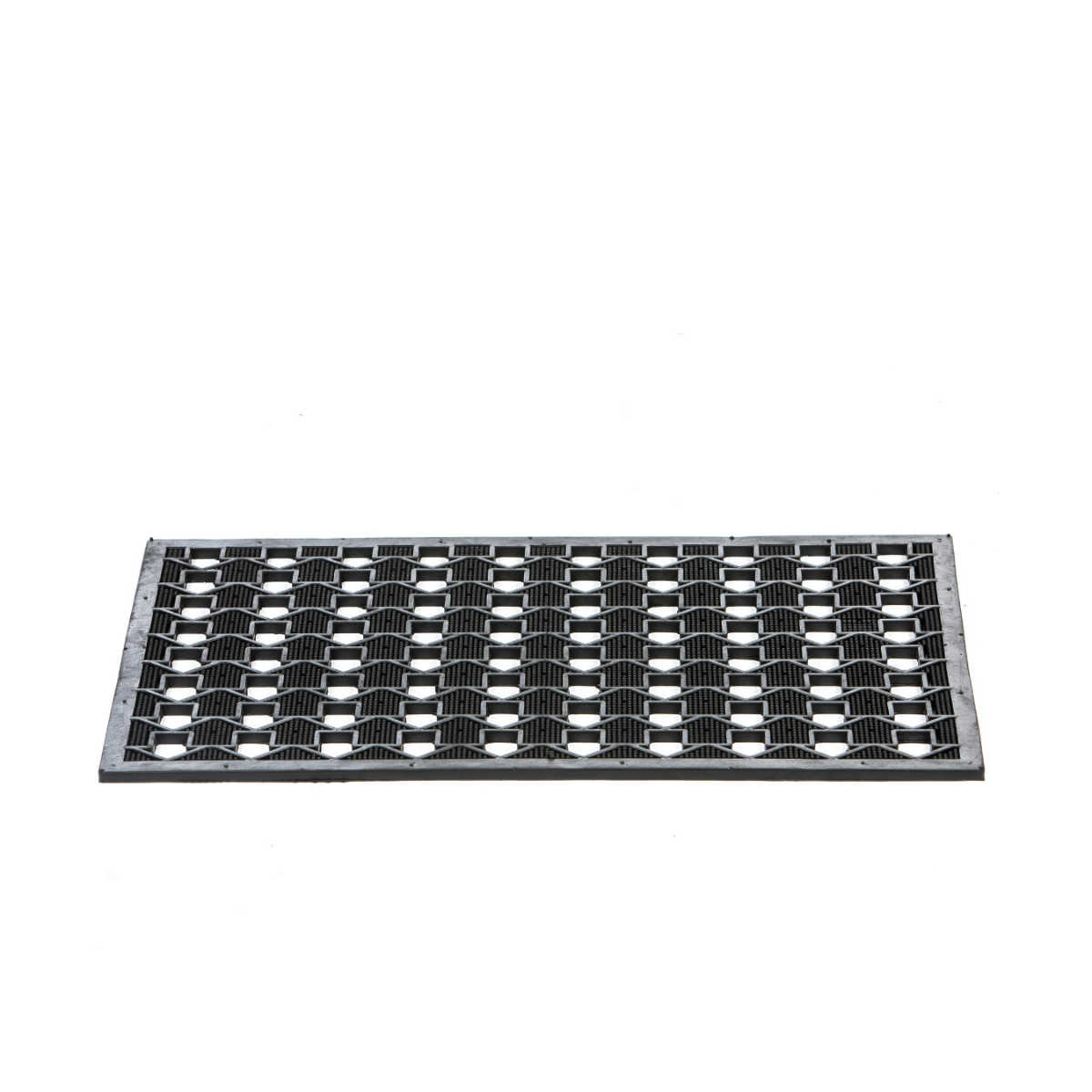 Covoras intrare UNIC SPOT, 45 x 75 cm, cauciuc, negru