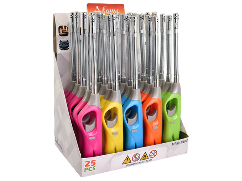 Aprinzator flexibil BBQ ADAMO, reglaj flacara, piezoelectric