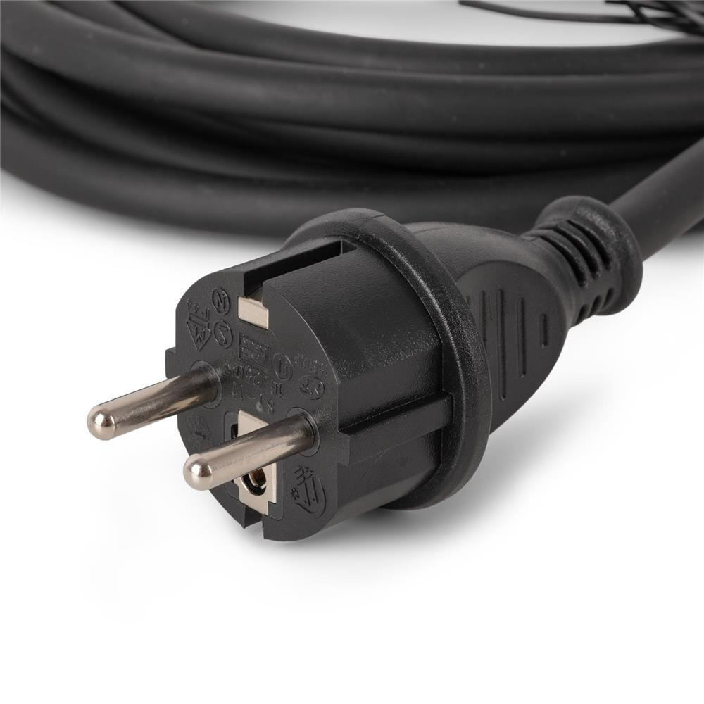 Prelungitor ENTAC ESE1.5GT2-1.5-IP44S, 3680W, 2 prize, 1.5m, negru