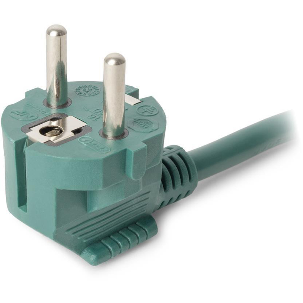 Prelungitor ENTAC ESE1.5G3-3-SW-G, 3 prize Shucko, 3m, intrerupator, verde
