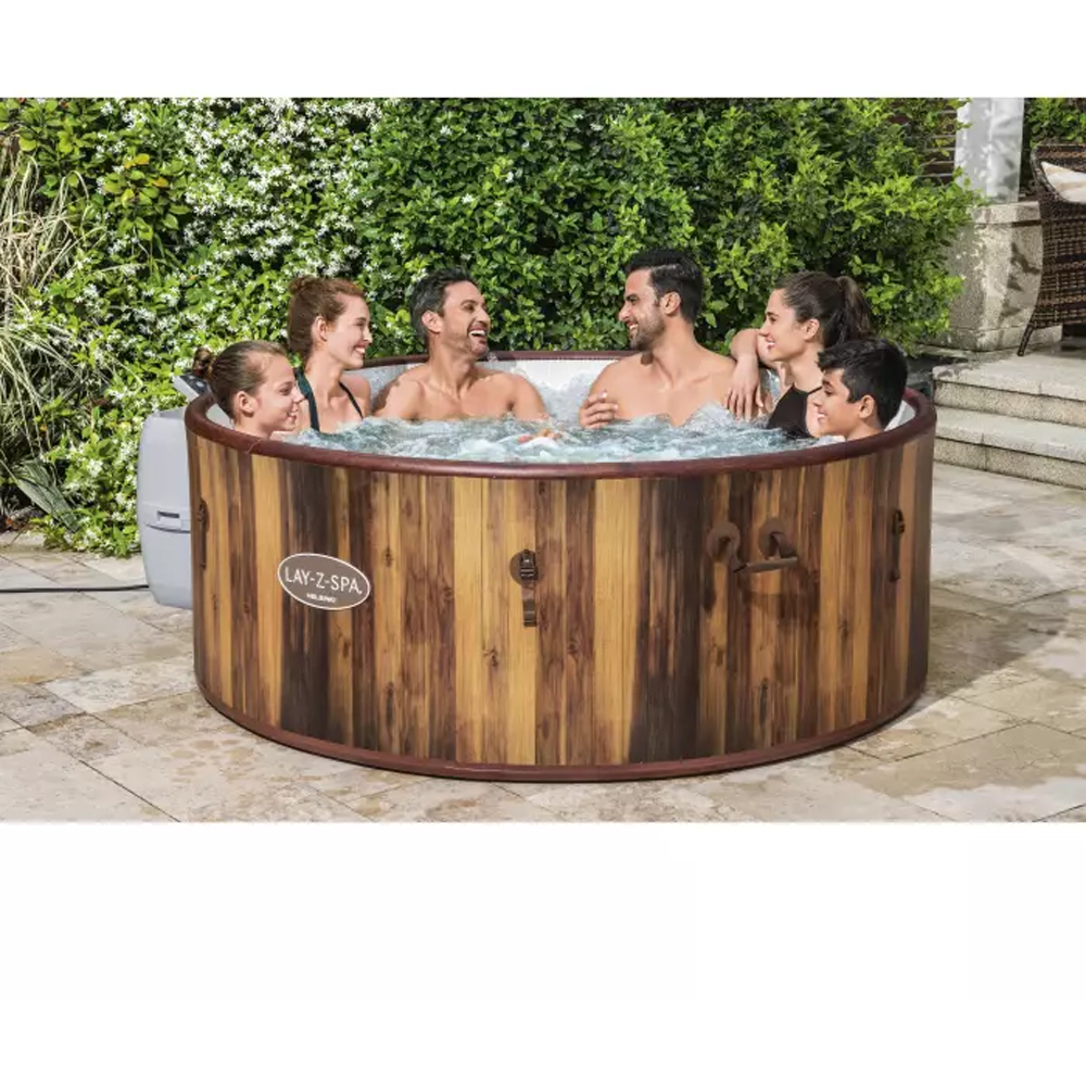 Piscina cu hidromasaj BESTWAY Layz SPA Helsinki, 7 persoane, 180 x 66 cm, 1123L