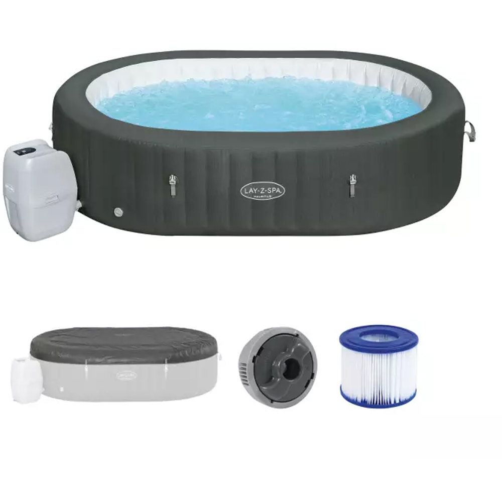 Piscina cu hidromasaj BESTWAY Layz SPA XXL, 7 persoane, 270 x 180 x 71 cm, 1370L