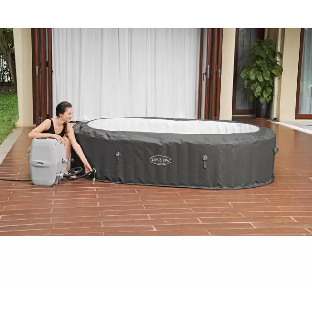 Piscina cu hidromasaj BESTWAY Layz SPA XXL, 7 persoane, 270 x 180 x 71 cm, 1370L