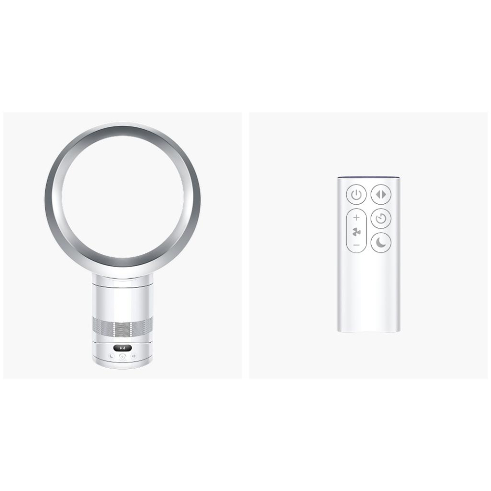 Ventilator de birou DYSON AM12 Cool CF1, Air Multiplier, 10 trepte viteza, 36 cm, 30W, alb