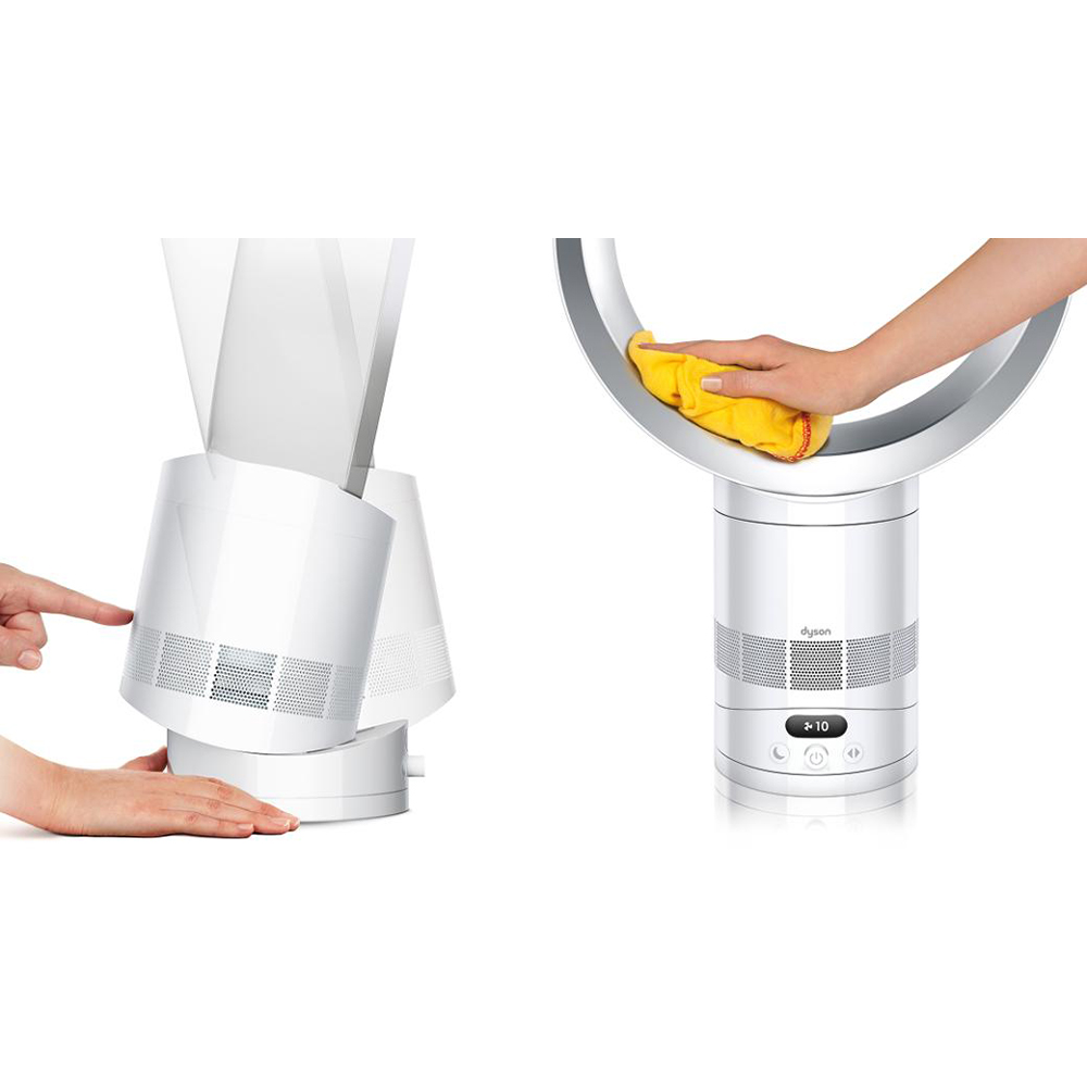 Ventilator de birou DYSON AM12 Cool CF1, Air Multiplier, 10 trepte viteza, 36 cm, 30W, alb