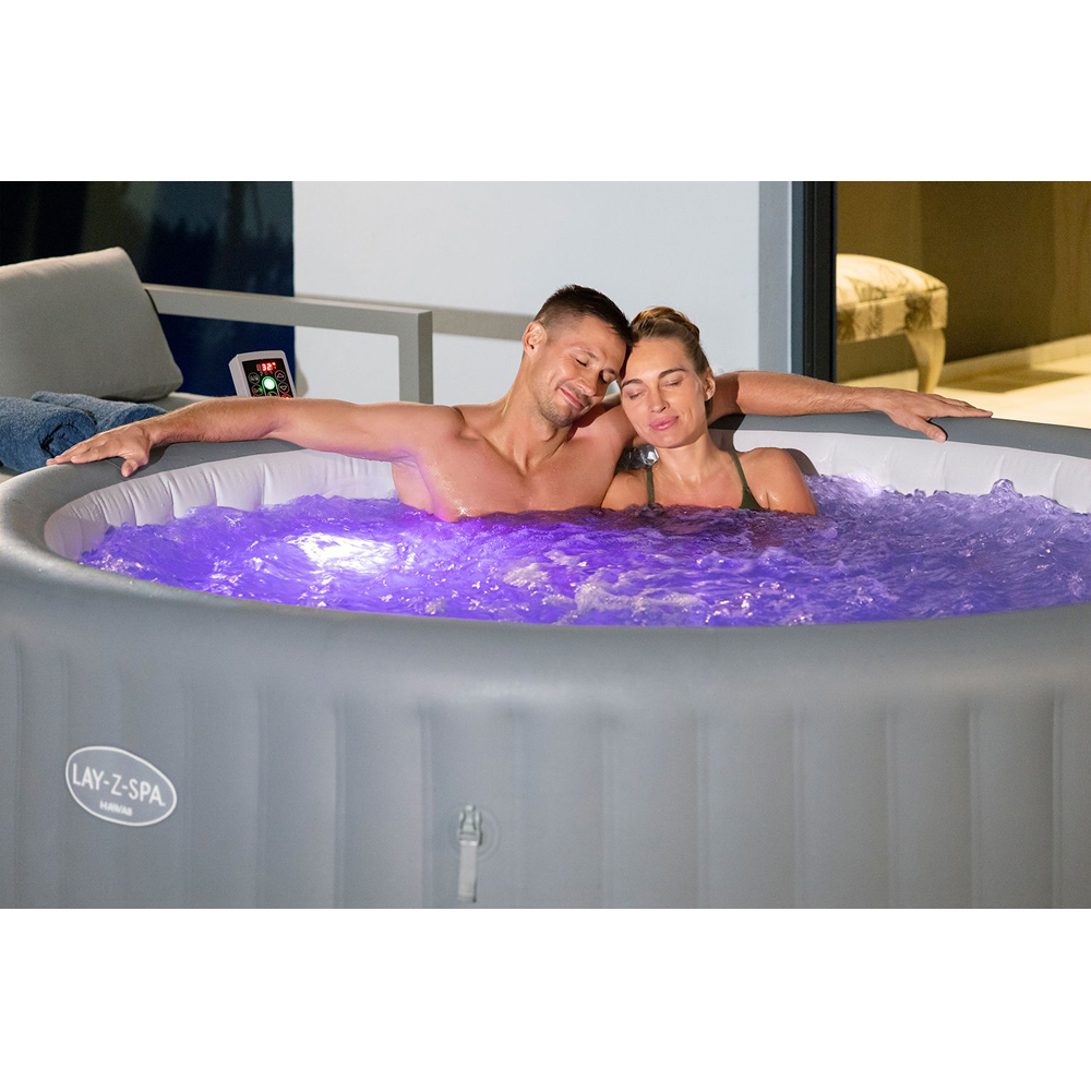 Lumina LED BESTWAY Layz SPA, 7 culori, 9.2 x 6.2 cm
