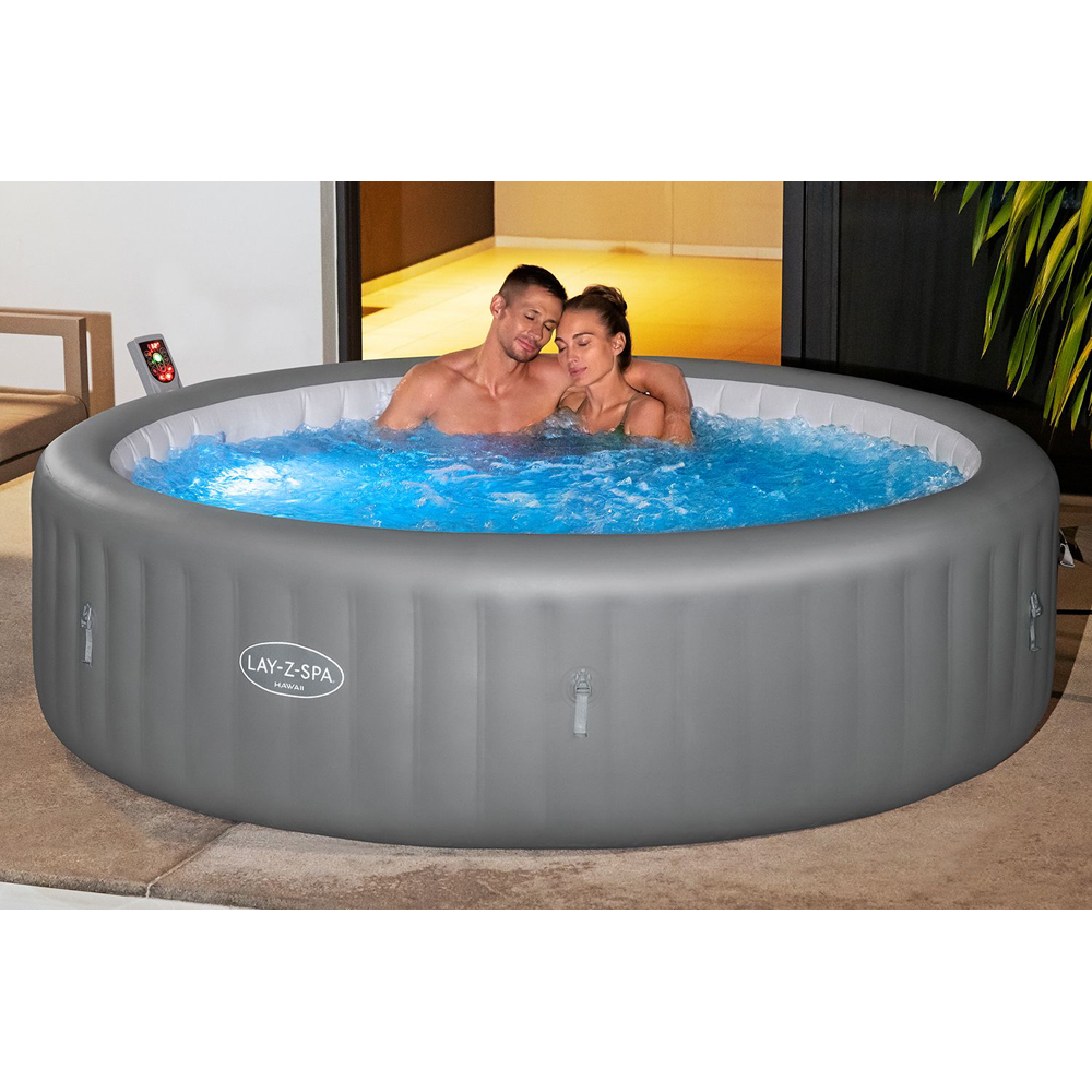 Lumina LED BESTWAY Layz SPA, 7 culori, 9.2 x 6.2 cm