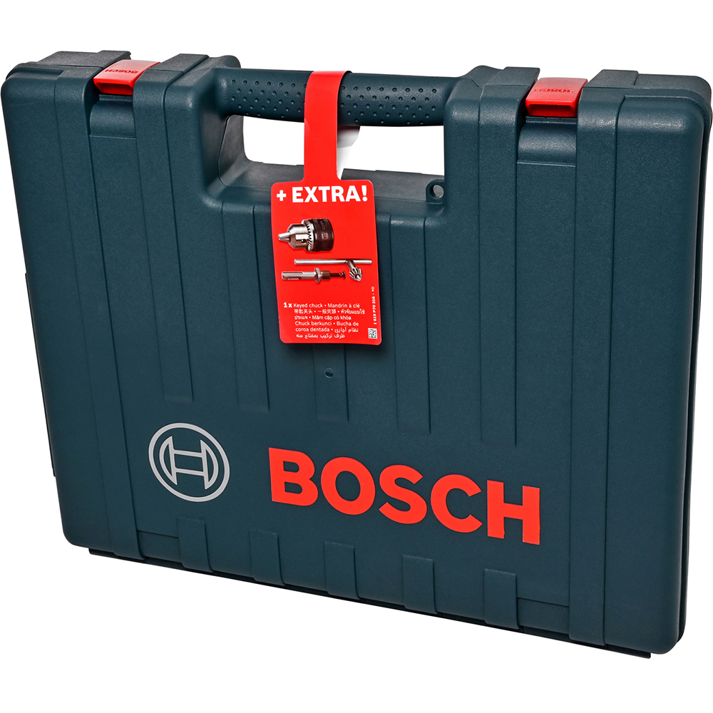 Set ciocan rotopercutor BOSCH PROFESSIONAL GBH 240, 2.7J, SDS Plus, 930rpm + mandrina cu coroana dintata