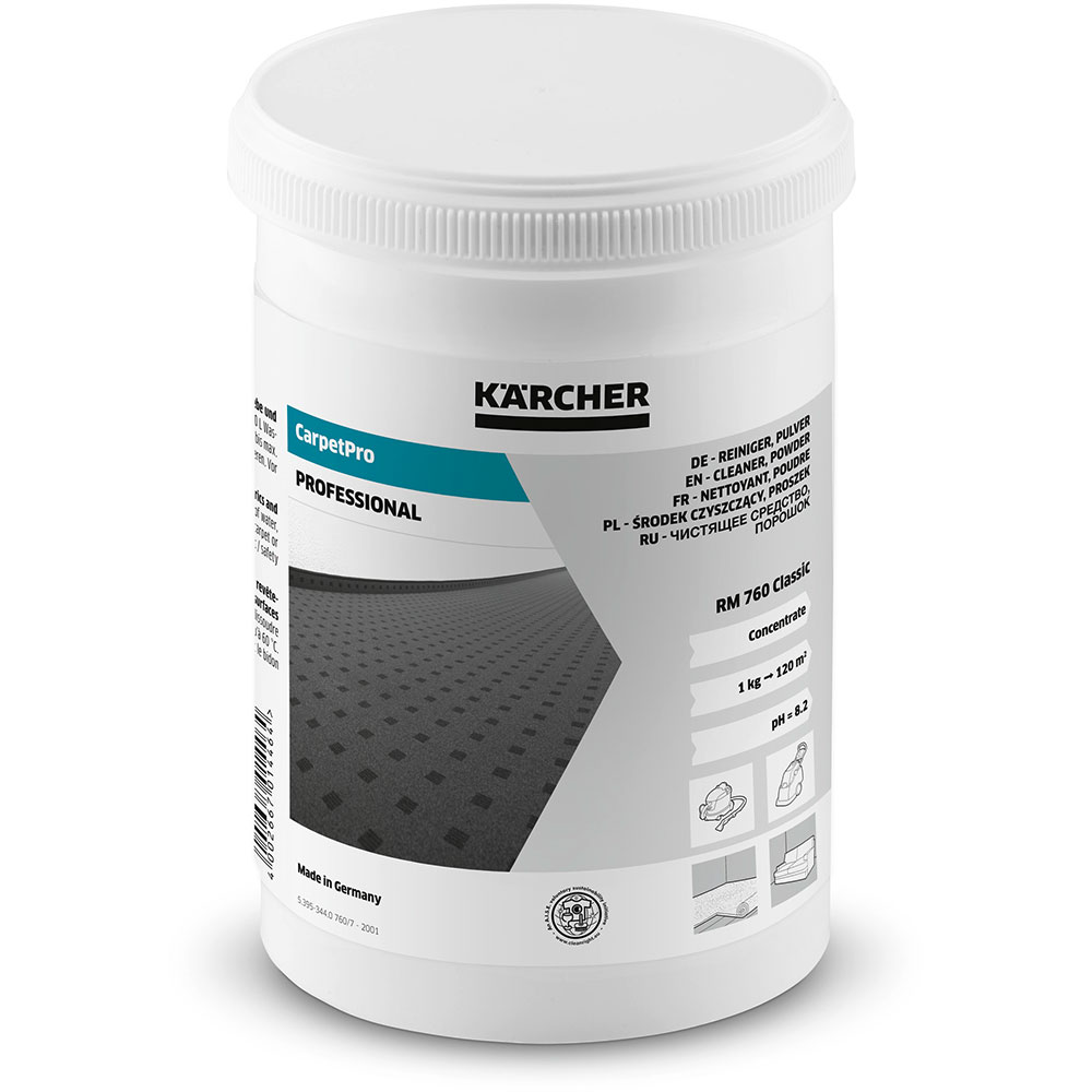 Pudra de curatare KARCHER PROFESIONAL CarpetPro RM 760 6.290-175.0, 0.8kg