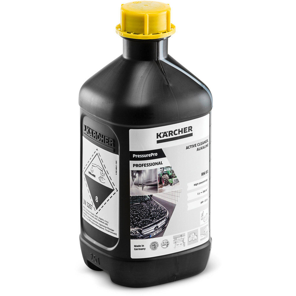 Solutie curatare Active Cleaner KARCHER 6.295-555.0, alcalina, 2.5l