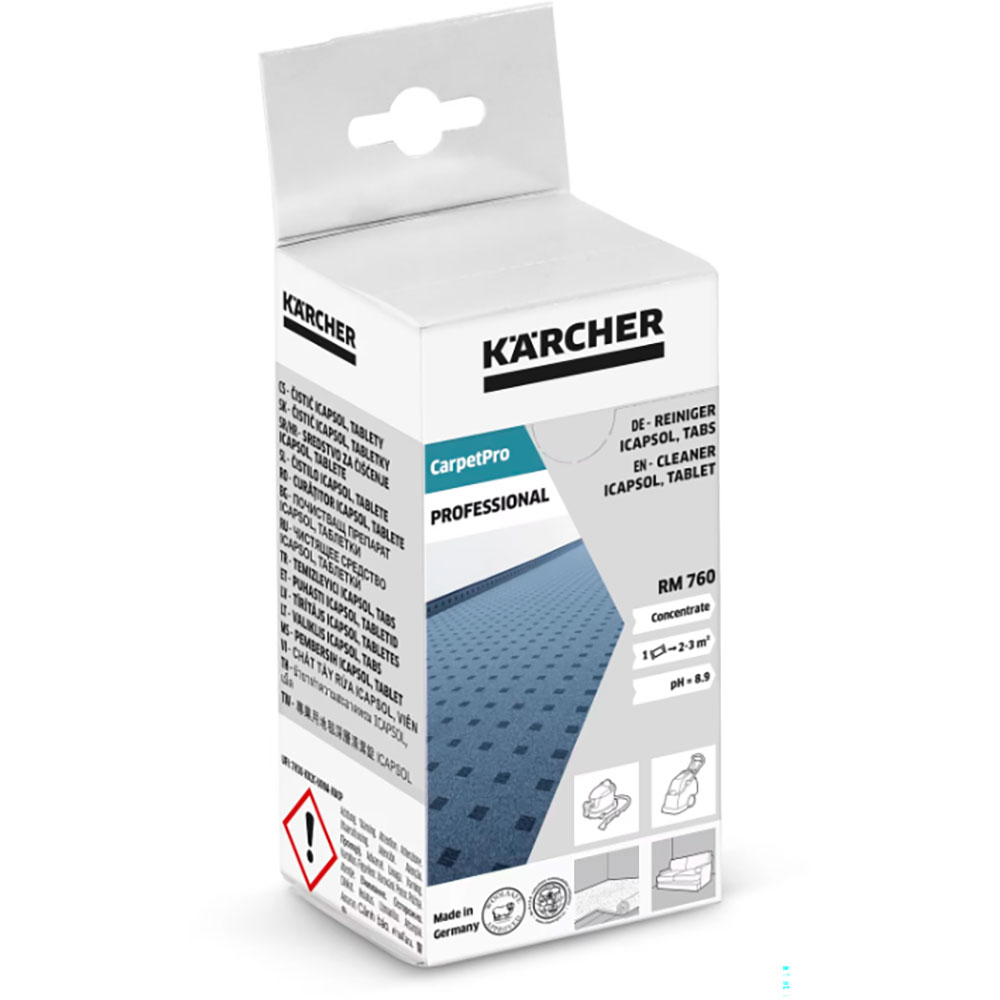 Detergent tablete KARCHER PROFESIONAL CarpetPro iCapsol RM 760 6.295-850.0, 16 buc