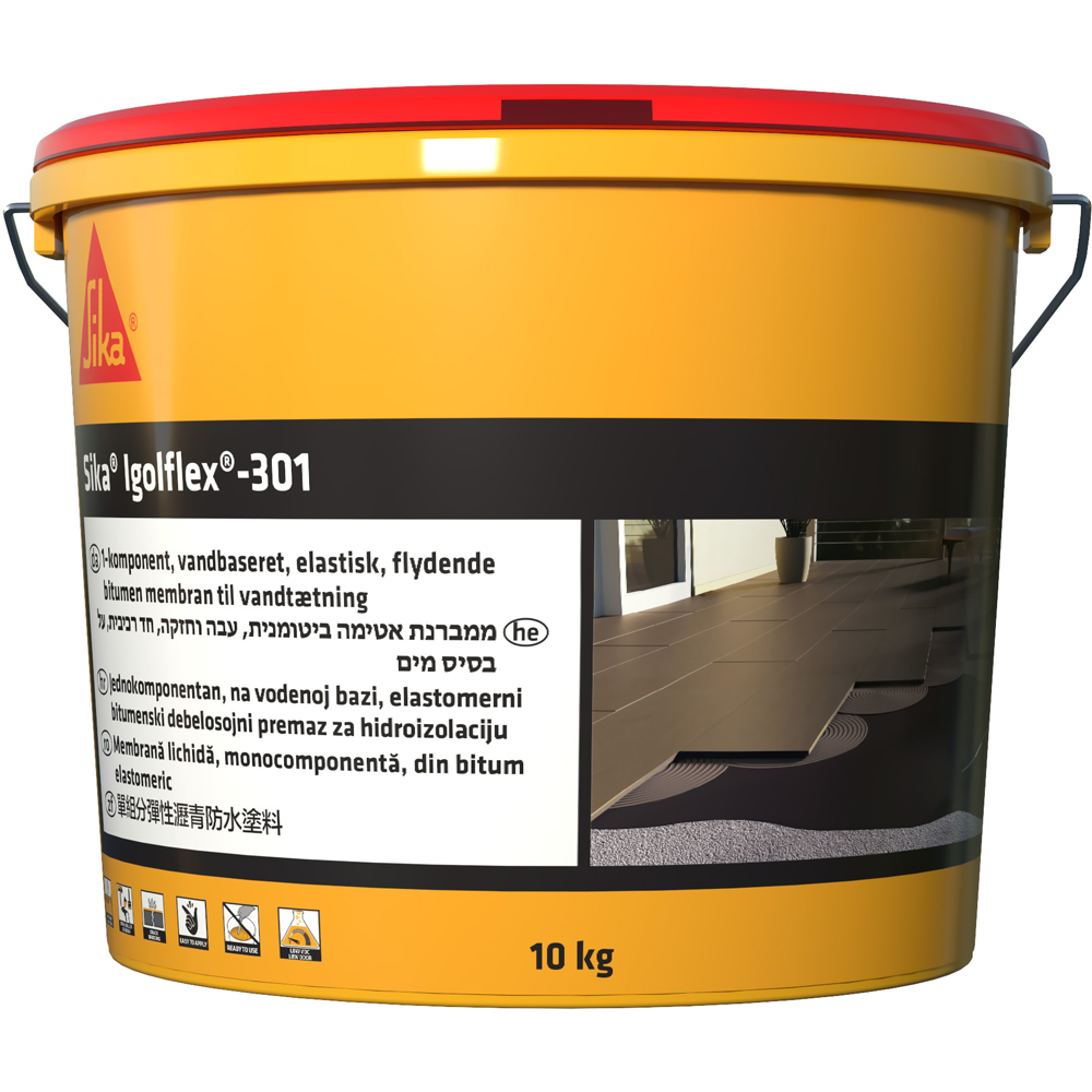 Hidroizolatie monocomponenta Sika Igolflex 301, 10Kg