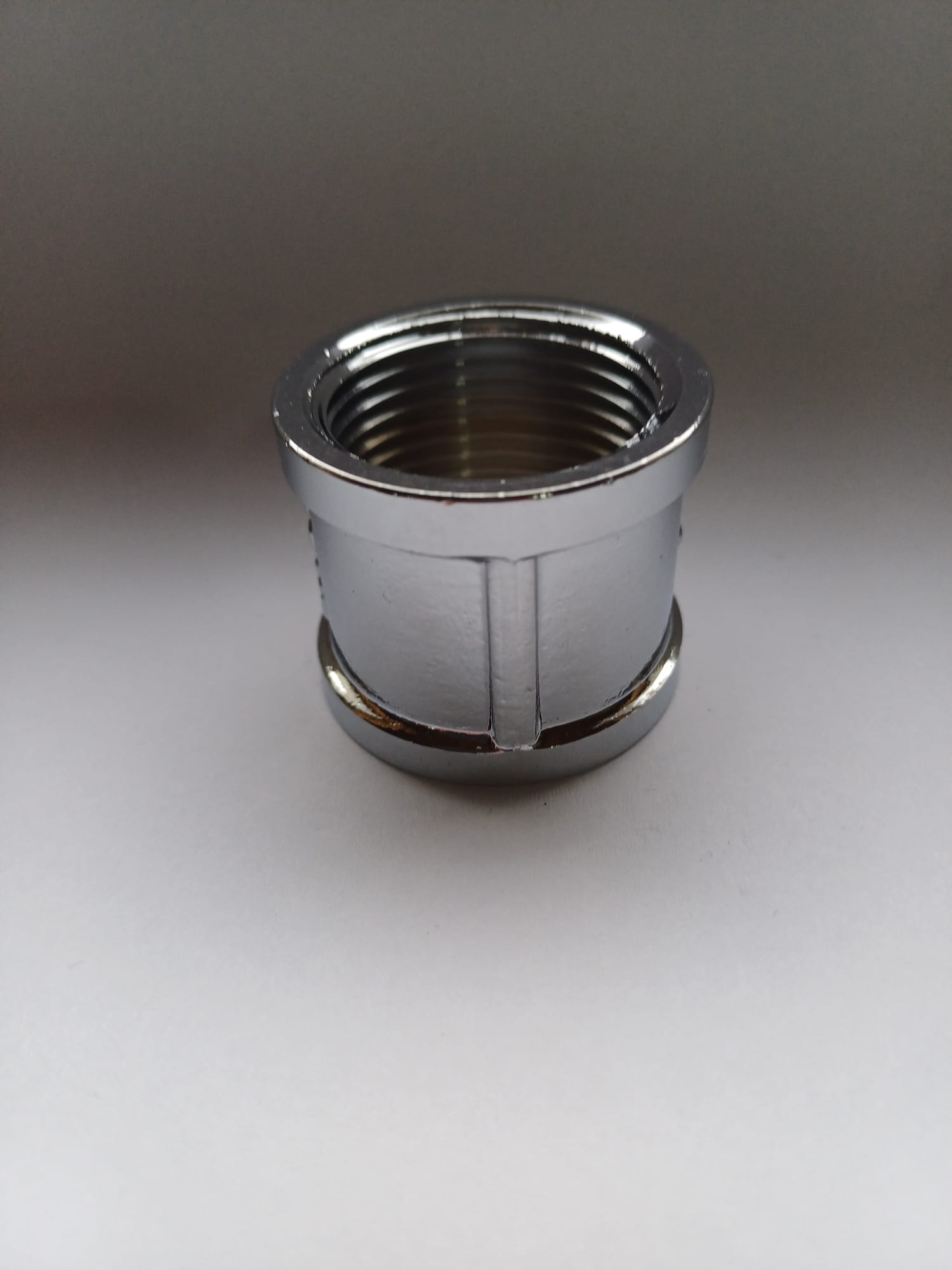 Mufa SONTEC, interior, 3mm x 1/2", metal, argintiu