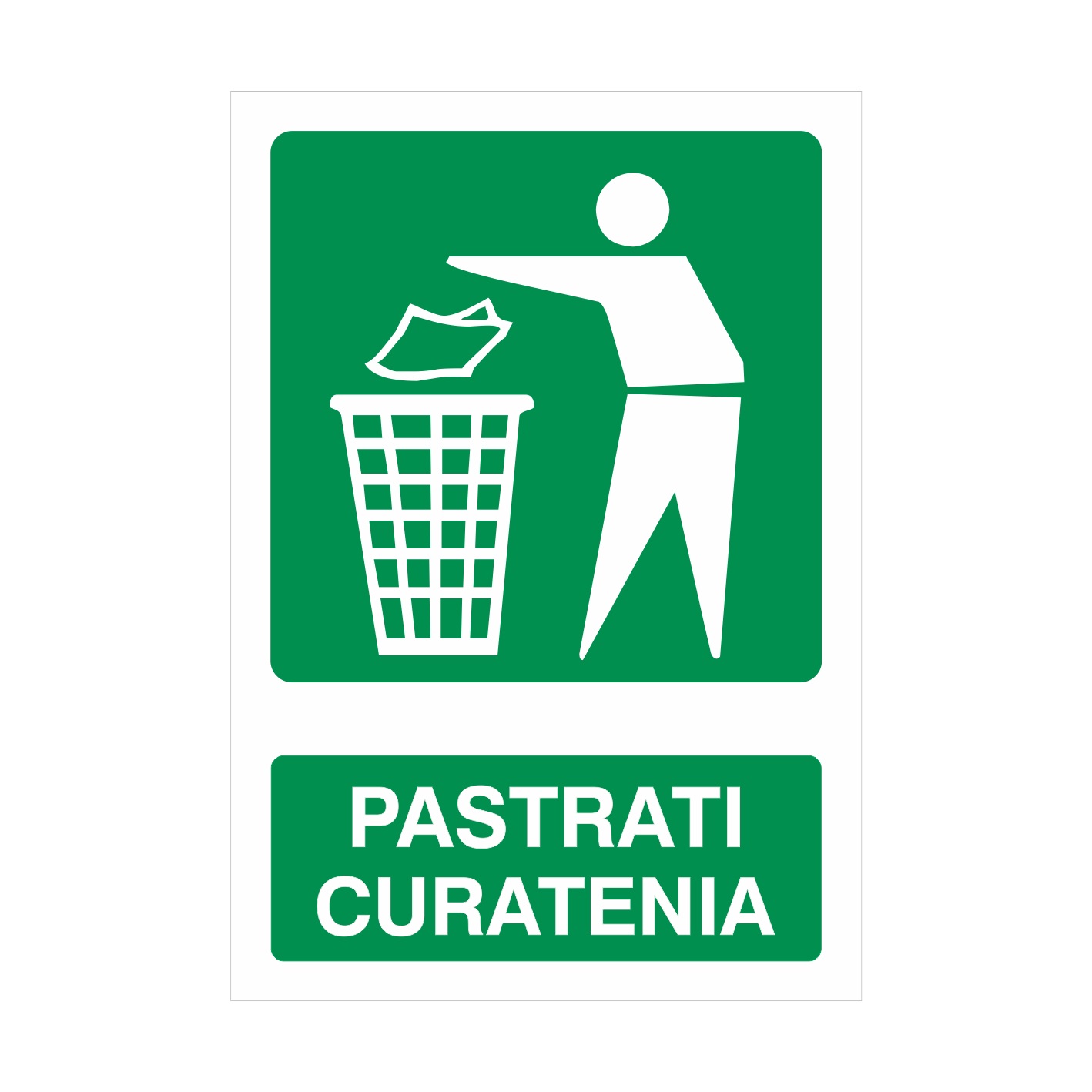 Indicator "Pastrati curatenia" Creative Sign, 20 x 30 cm