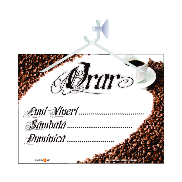 Indicator Program De Lucru  Creative Sign