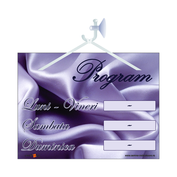 Indicator Program De Lucru  Creative Sign