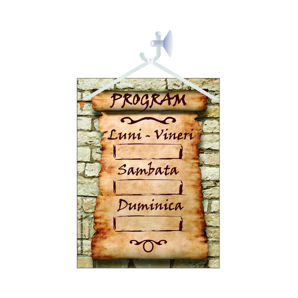 Indicator Program De Lucru  Creative Sign