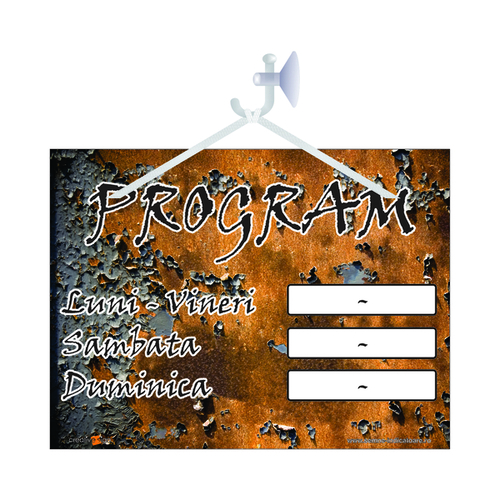 Indicator Program De Lucru  Creative Sign
