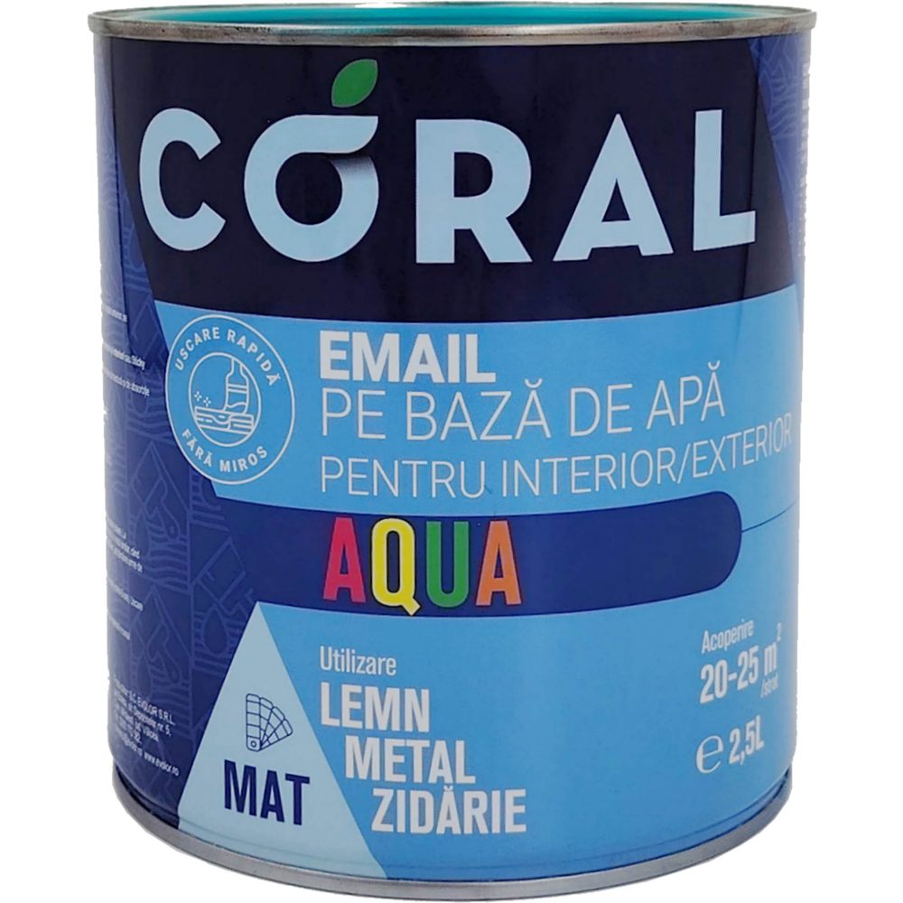 Email CORAL Aqua, fuchsia, 2.5L