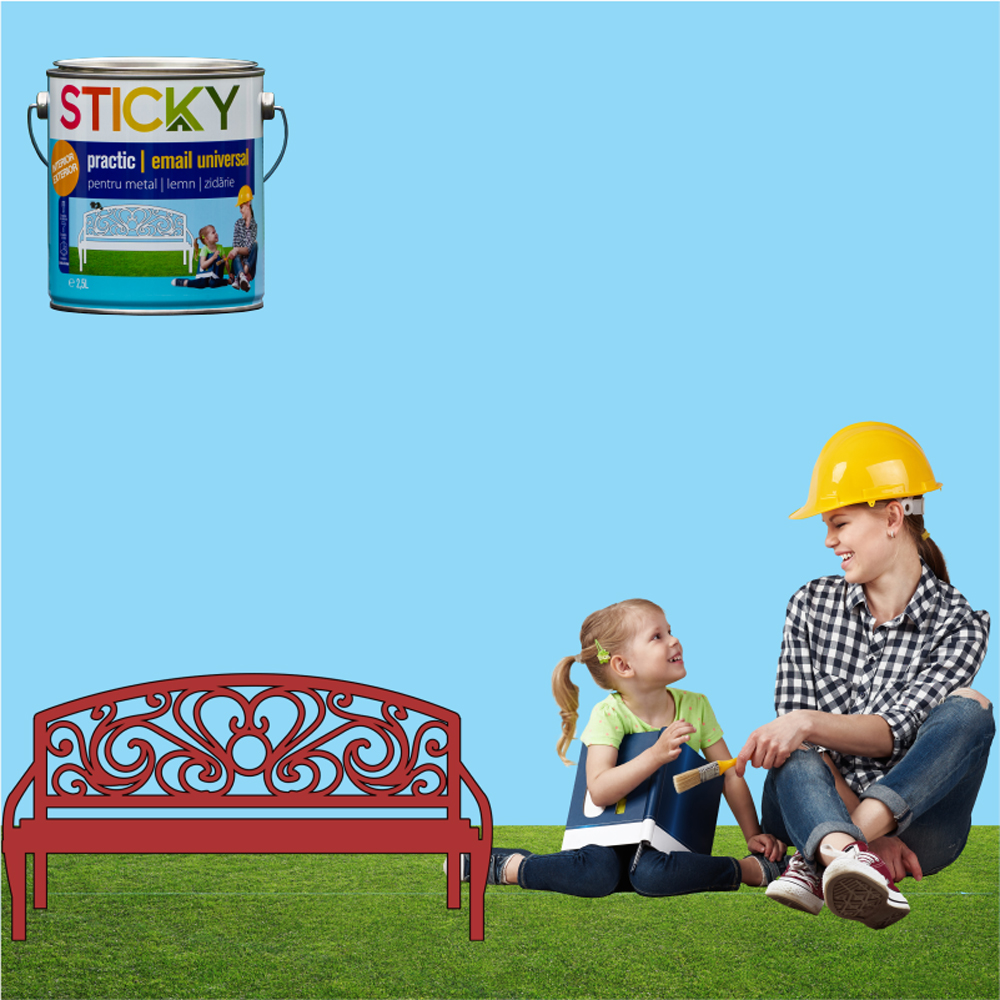 Email universal STICKY, rosu, 2.5L