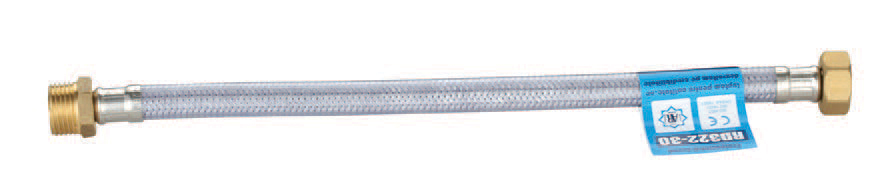 Racord flexibil EPDM, filet interior - exterior, 1/2 x 1/2, lungime 30 cm