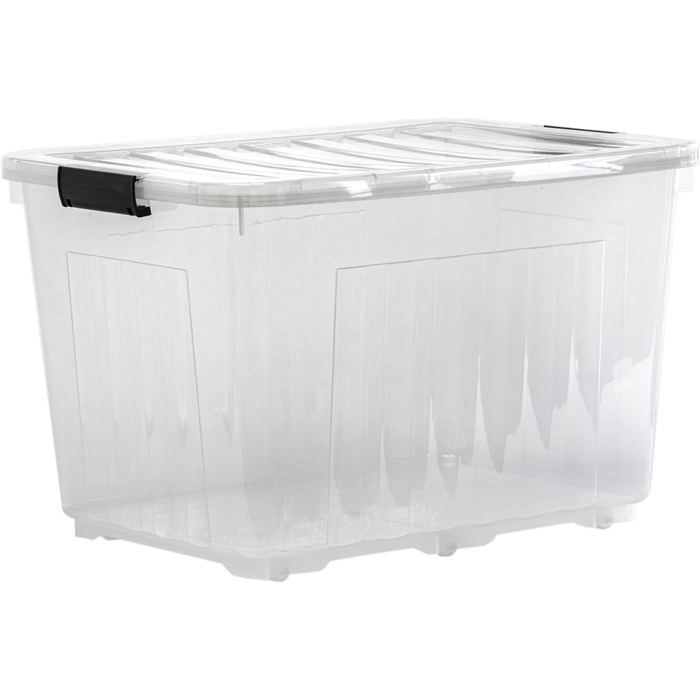 Cutie depozitare STERK PLAST Tidy, 79 x 58.5 x 51.5 cm, transparent