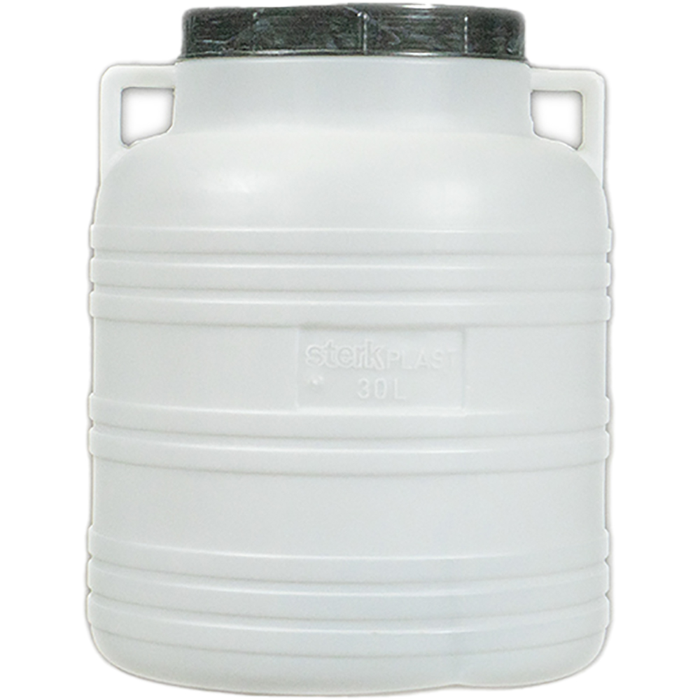 Bidon, alb, 30 l
