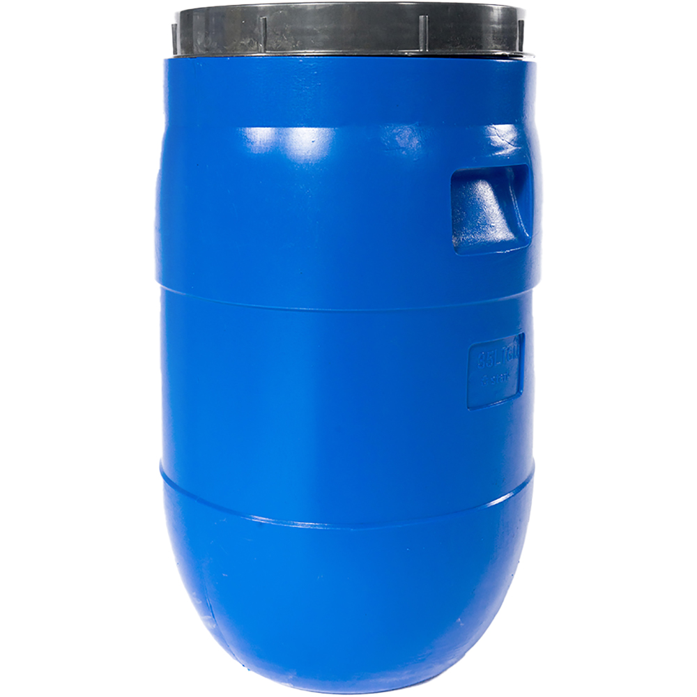 Bidon gura mare, albastru, 35 l