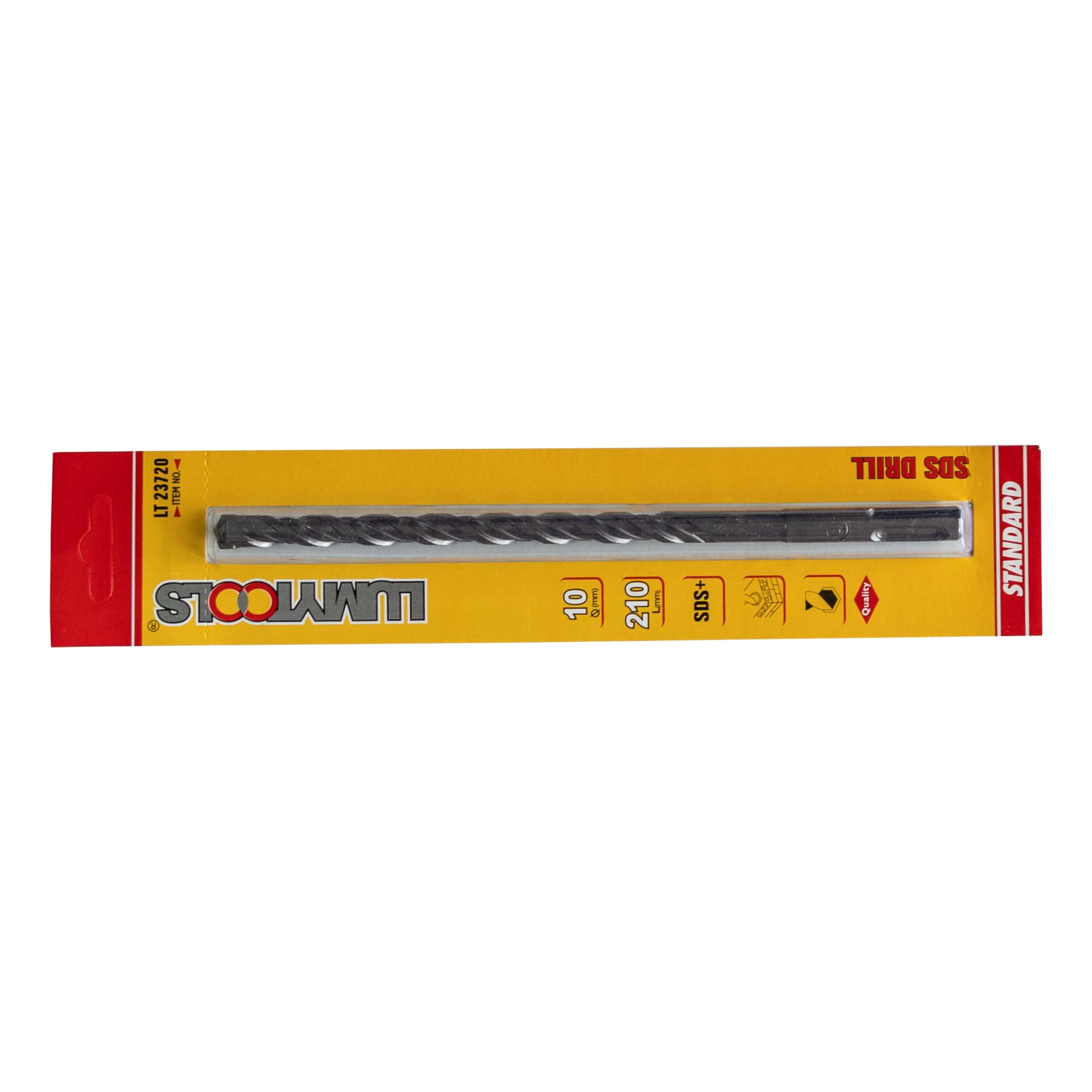 Burghiu vidia prindere SDS plus 10x210mm LumyTools, Standard