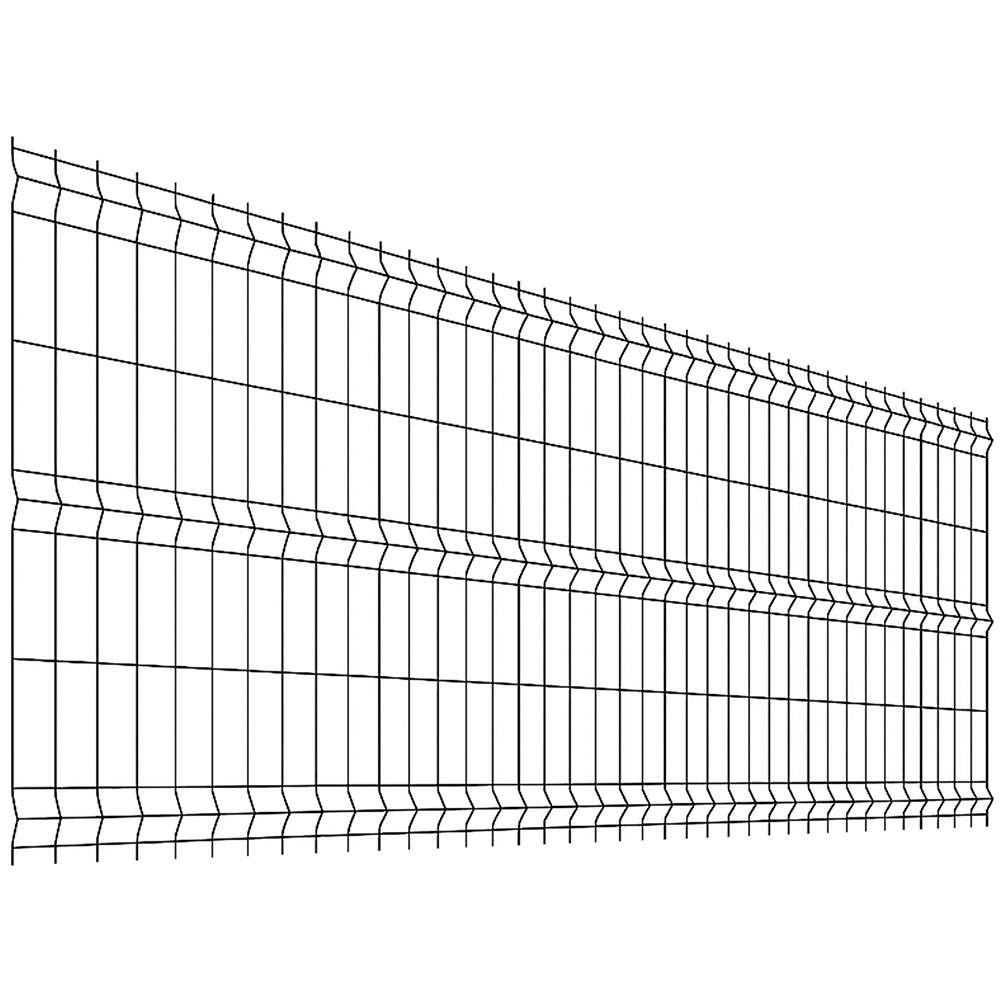 Panou gard bordurat zincat, 170 x 250 cm, 3.2 mm
