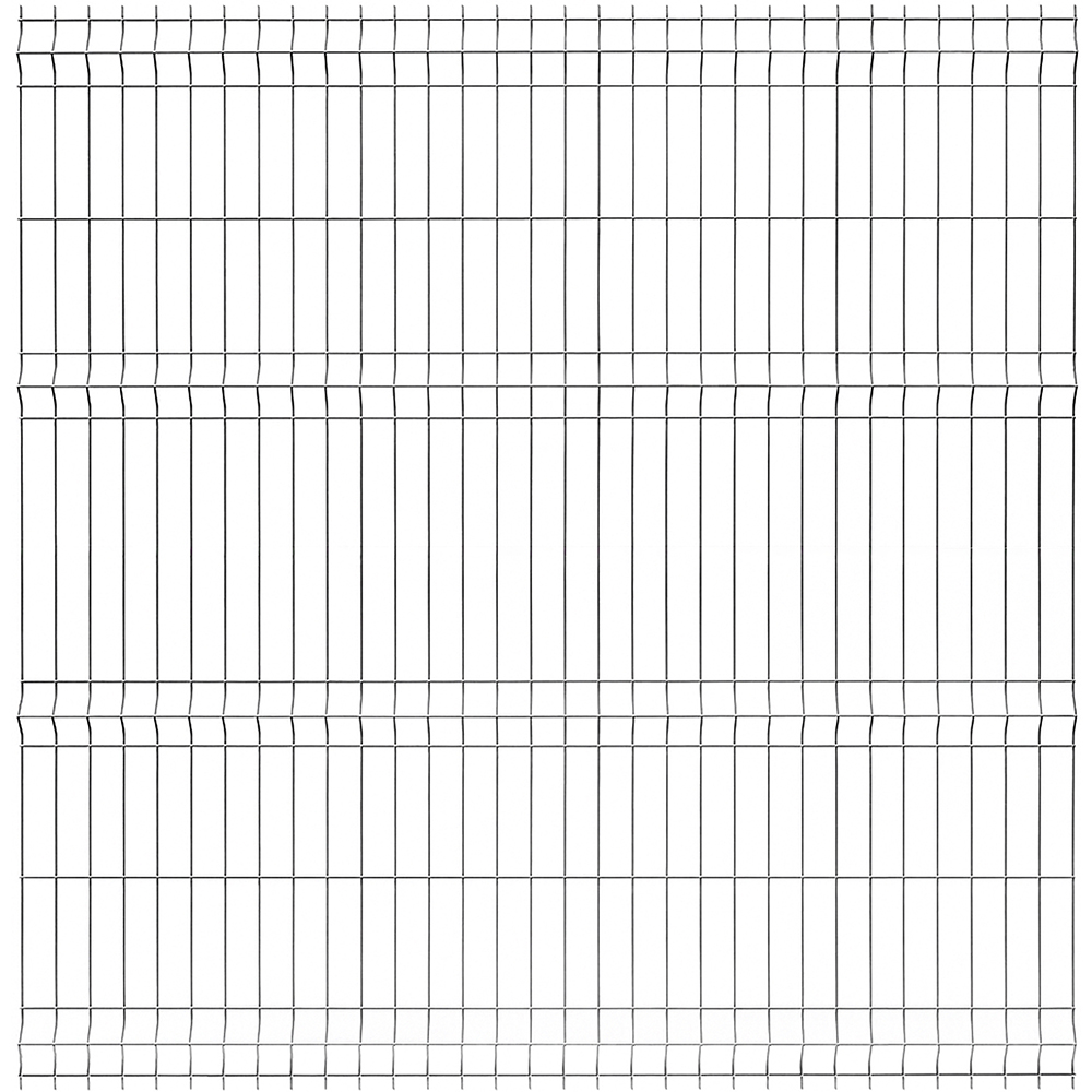 Panou gard bordurat zincat, 170 x 200 cm, 3.8 mm