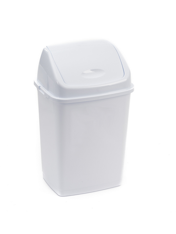 Cos de gunoi PLASTINA Fantasy, plastic, 5 l, diverse culori