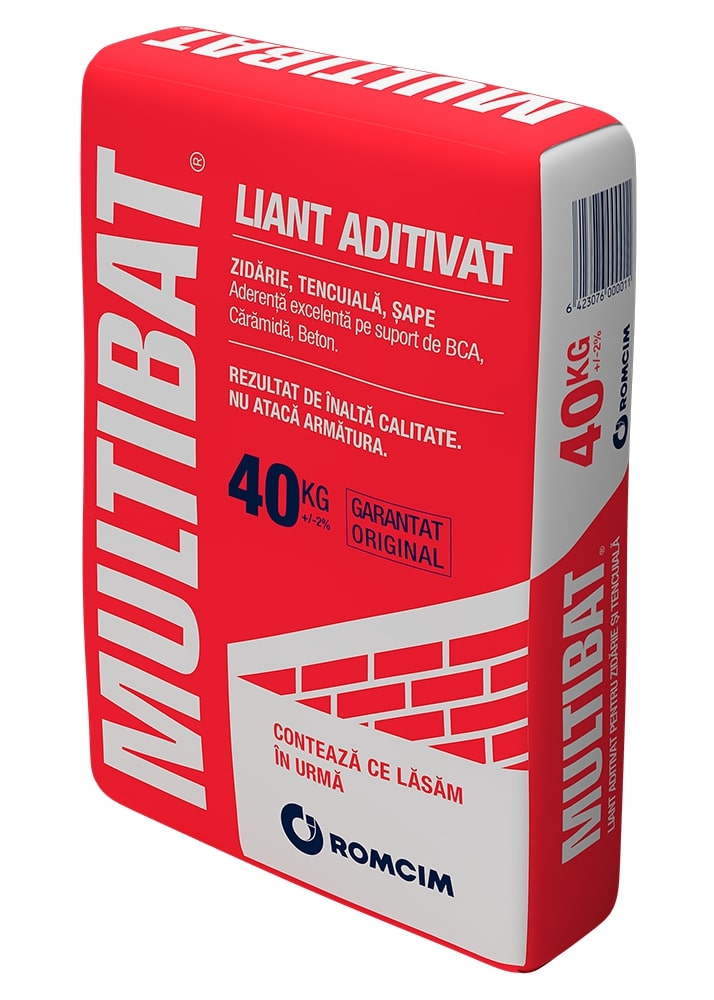 Liant aditivat Romcim Multibat, 40 kg